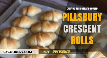 Refrigerating Unused Pillsbury Crescent Rolls: Tips for Freshness and Storage