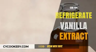 Refrigerating Vanilla Extract: Best Practices for Storage and Freshness