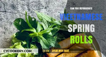 Refrigerating Vietnamese Spring Rolls: Tips for Freshness and Storage