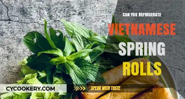 Refrigerating Vietnamese Spring Rolls: Tips for Freshness and Storage