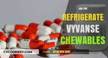 Refrigerating Vyvanse Chewables: Safety Tips and Storage Guidelines