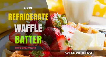 Refrigerating Waffle Batter: Tips for Fresh and Fluffy Waffles