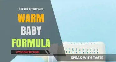 Refrigerating Warm Baby Formula: Safety Tips and Best Practices