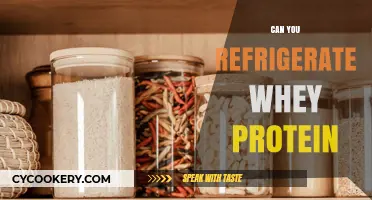 Can You Refrigerate Whey Protein? Storage Tips for Freshness
