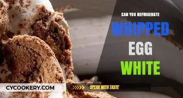 Refrigerating Whipped Egg Whites: Tips, Safety, and Storage Guide