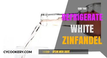 Refrigerating White Zinfandel: Best Practices for Optimal Flavor and Freshness