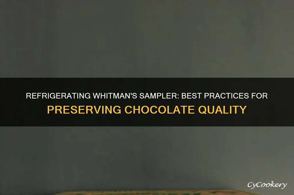can you refrigerate whitman
