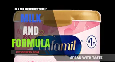 Refrigerating Whole Milk and Formula: Safe Storage Tips for Parents