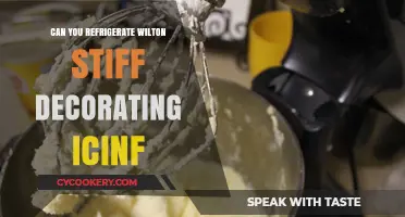 Refrigerating Wilton Stiff Decorating Icing: Tips and Best Practices