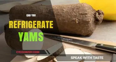 Refrigerating Yams: Best Practices for Freshness and Storage Tips