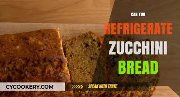 Refrigerating Zucchini Bread: Best Practices for Freshness and Flavor