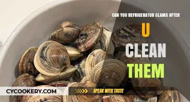 Refrigerating Clams Post-Cleaning: Best Practices for Freshness and Safety