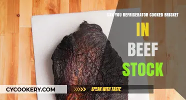 Refrigerating Cooked Brisket in Beef Stock: Tips and Best Practices