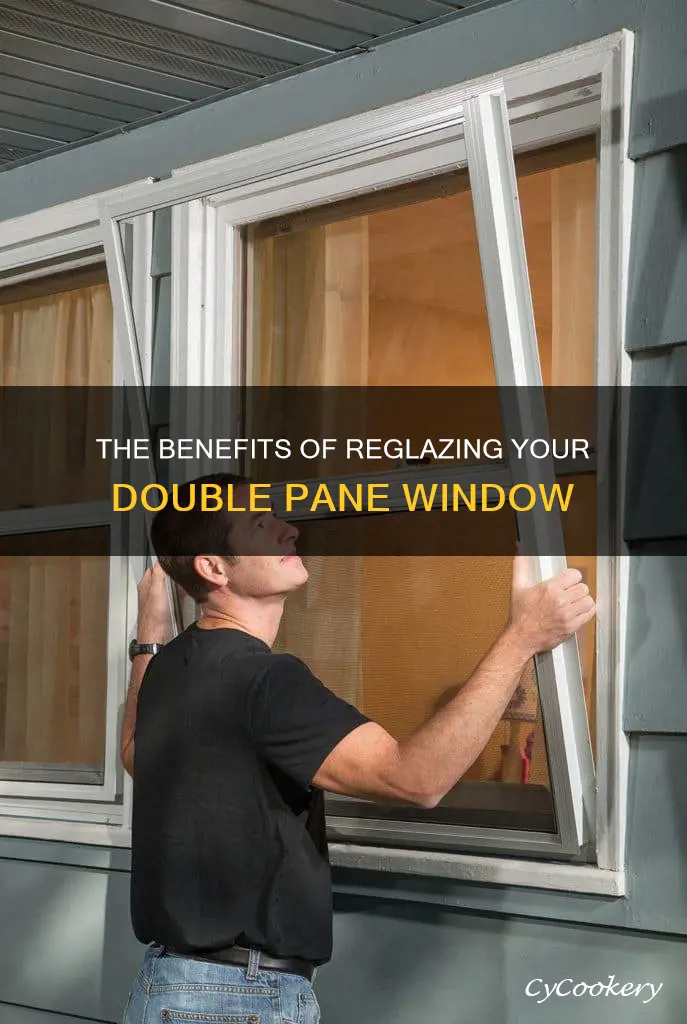 can you reglaze a double pane window