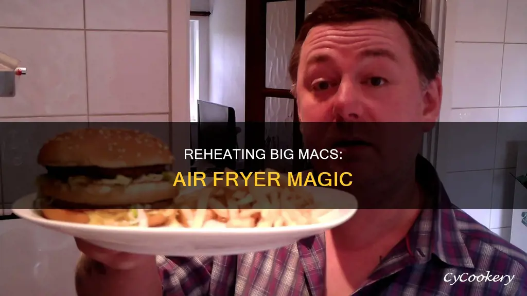 can you reheat a big mac in an air fryer