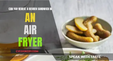 Reheating a Reuben Sandwich: Air Fryer Method