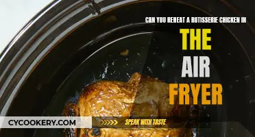 Reheating Rotisserie Chicken: Air Fryer Magic