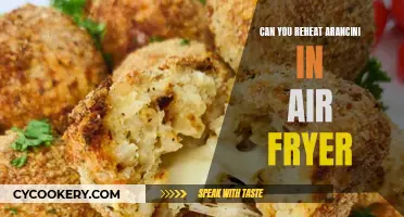 Reheating Arancini: Air Fryer Method