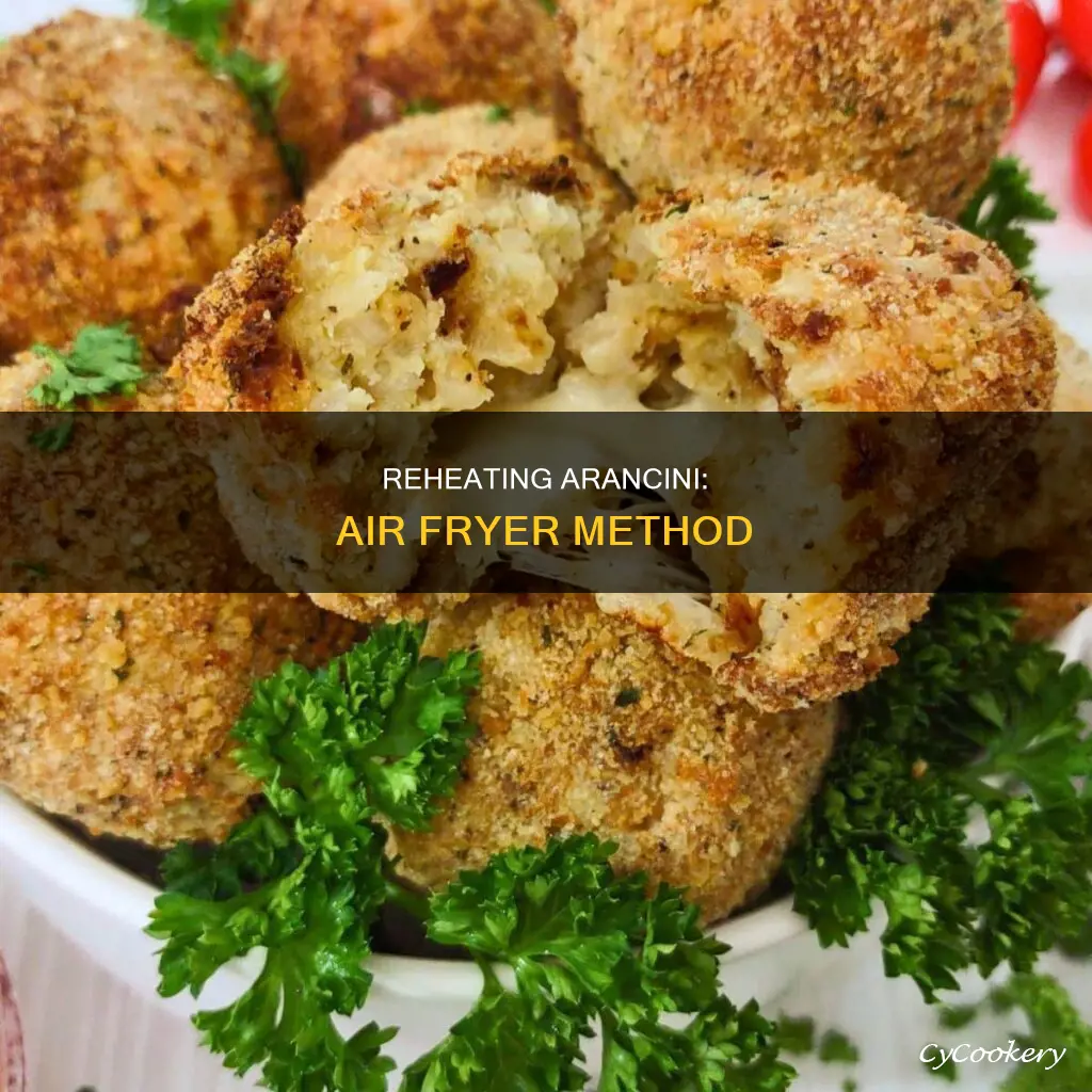 can you reheat arancini in air fryer