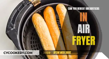 Reheating Breadsticks: Air Fryer Magic