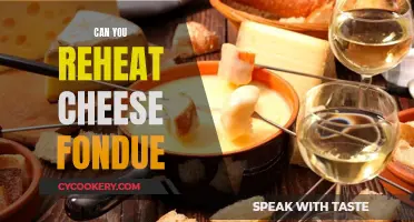 The Art of Reheating Cheese Fondue: A Tasty Do-Over