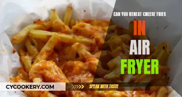 Reheating Cheese Fries: Air Fryer Magic