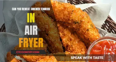 Reheating Chicken Tenders: Air Fryer Method