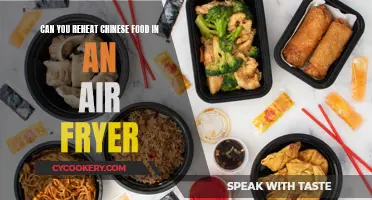 Reheating Chinese Food: Air Fryer Magic