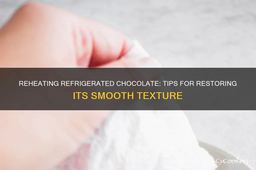 can you reheat chocolate after it