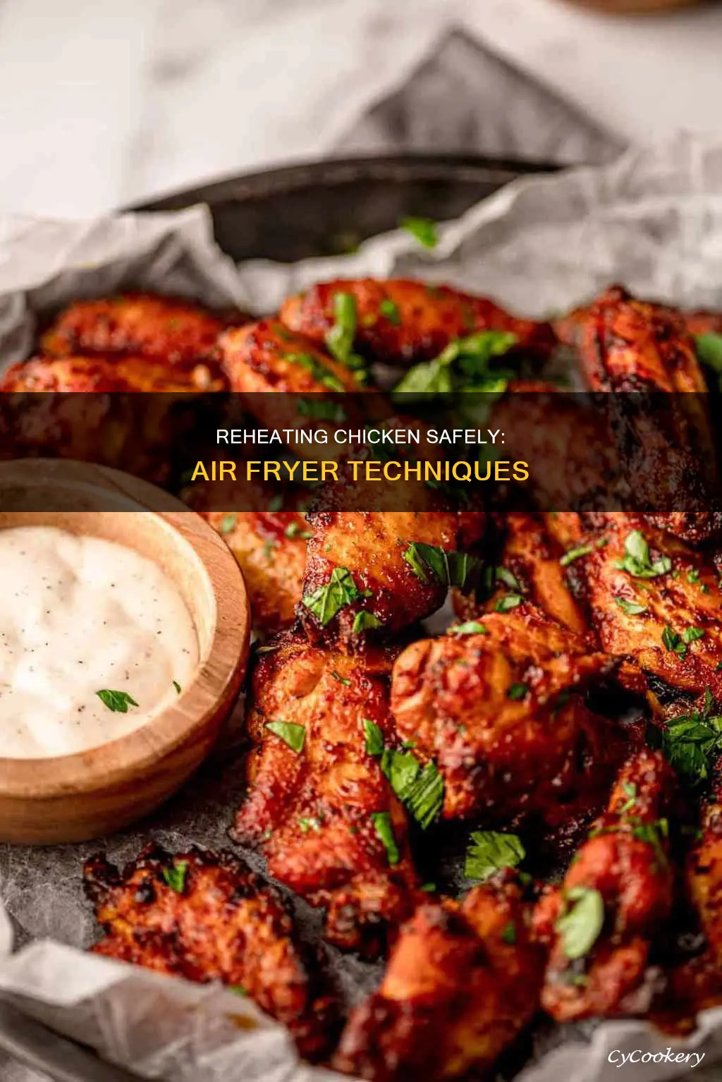 can you reheat cooked chicken in air fryer
