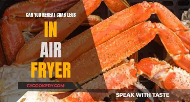 Reheating Crab Legs: Air Fryer Method