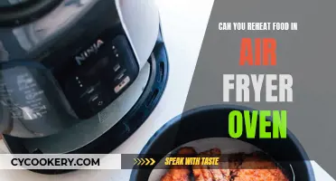 Reheating Food Safely: Air Fryer Oven's Superpowers