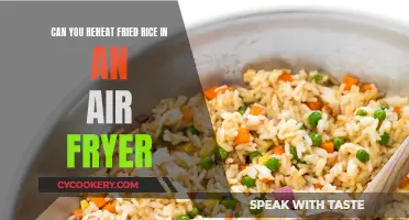 Reheating Fried Rice: Air Fryer Magic