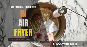 Reheating Frozen Food: Air Fryer Magic