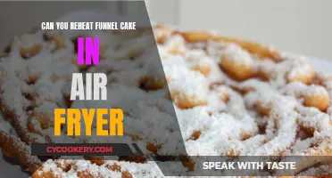 Reheating Funnel Cake: Air Fryer Method