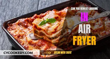 Reheating Lasagne: Air Fryer Magic in Minutes