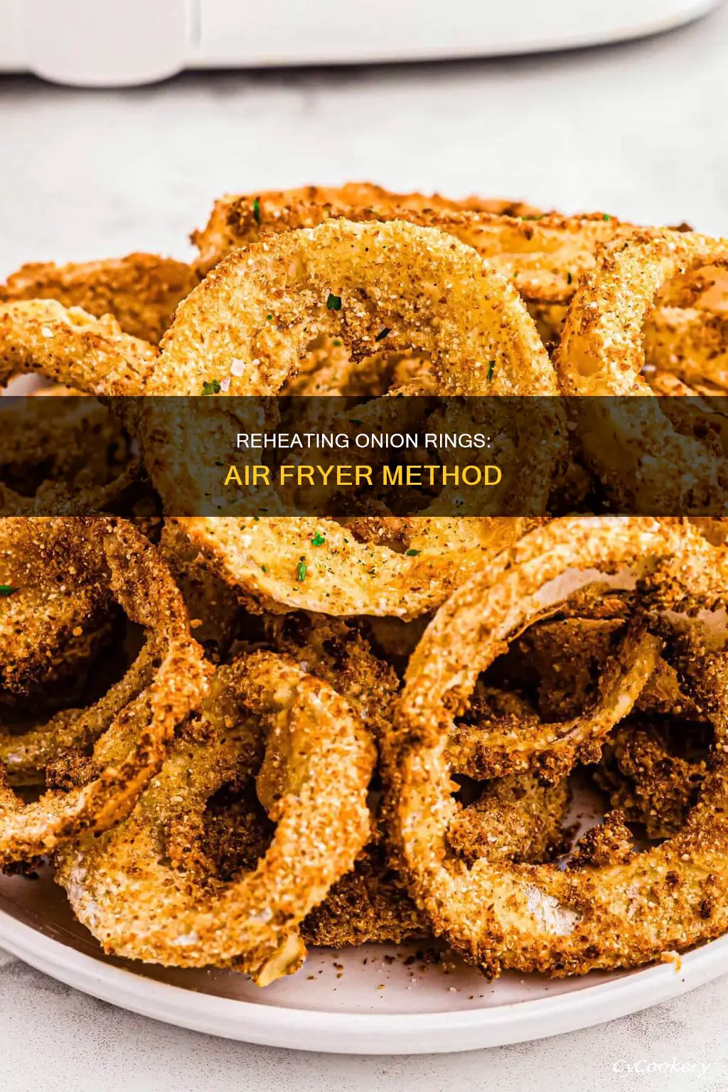 can you reheat onion rings in an air fryer