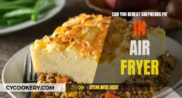 Reheating Shepherd's Pie: Air Fryer Method Explored