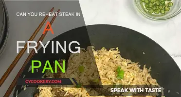 How to Reheat Steak: Frying Pan Method
