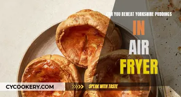 Reheating Yorkshire Puddings: Air Fryer Magic