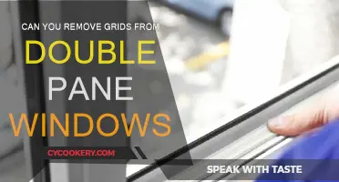 How to Remove Grids from Double-Pane Windows