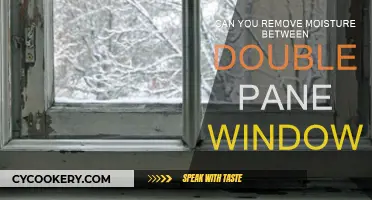 How to Remove Moisture from Double Pane Windows