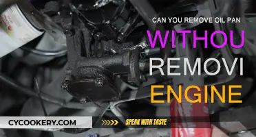 How to Remove Oil Pan Without Removing the Engine?