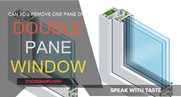How to Remove a Single Pane from Double-Pane Windows