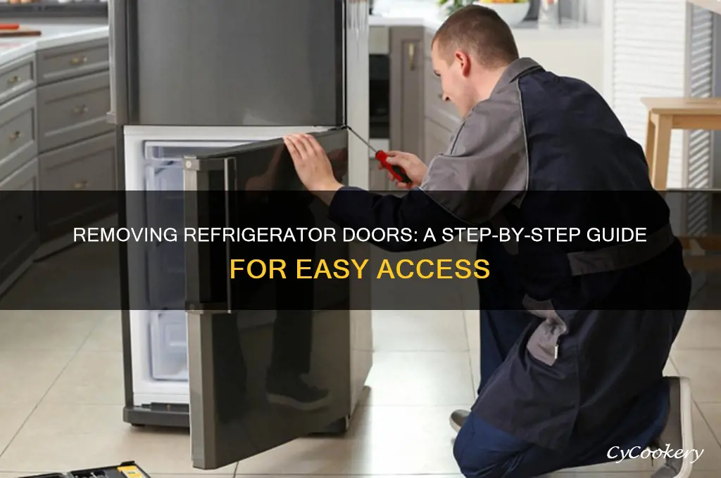 can you remove refrigerator doors