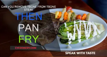 Pan-frying T-bone: Bone-in or Boneless?