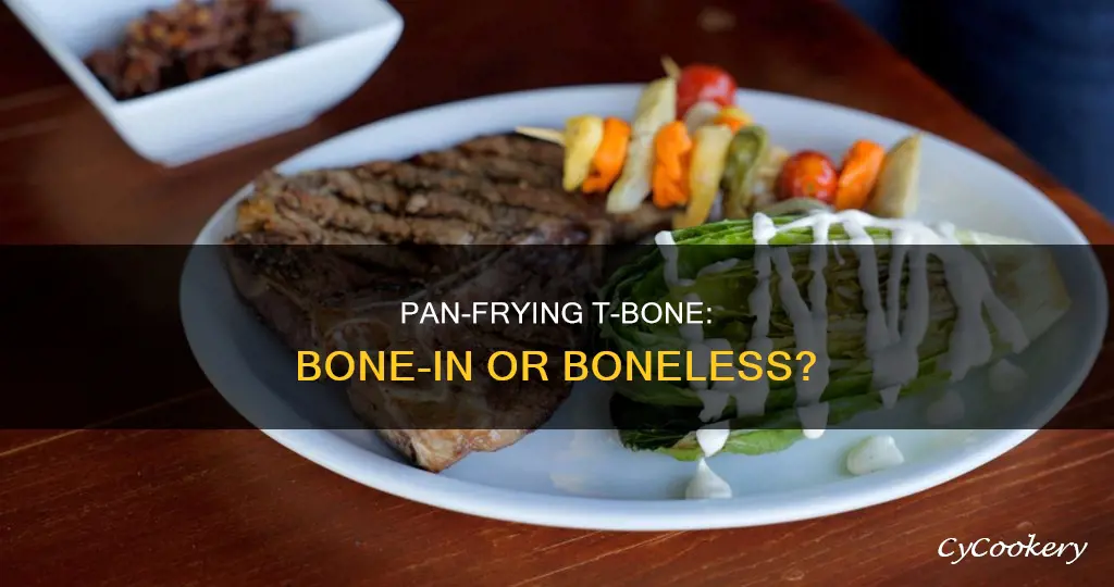 can you remove tbone from tbone steak then pan fry