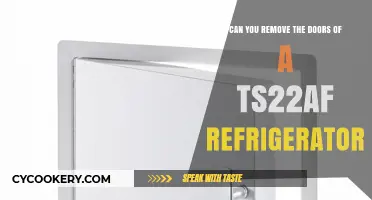 How to Safely Remove TS22AF Refrigerator Doors: A Step-by-Step Guide