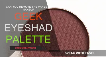 Makeup Geek Eyeshadow Palette: Removable Panes?