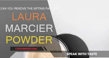 How to Remove the Sifting Pan From Laura Mercier Powder?